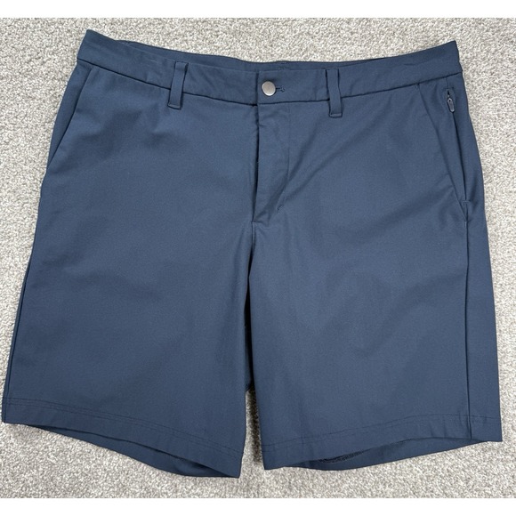 lululemon athletica Other - Lululemon Commission Golf Shorts Mens 36 Navy Stretch Performance  9"